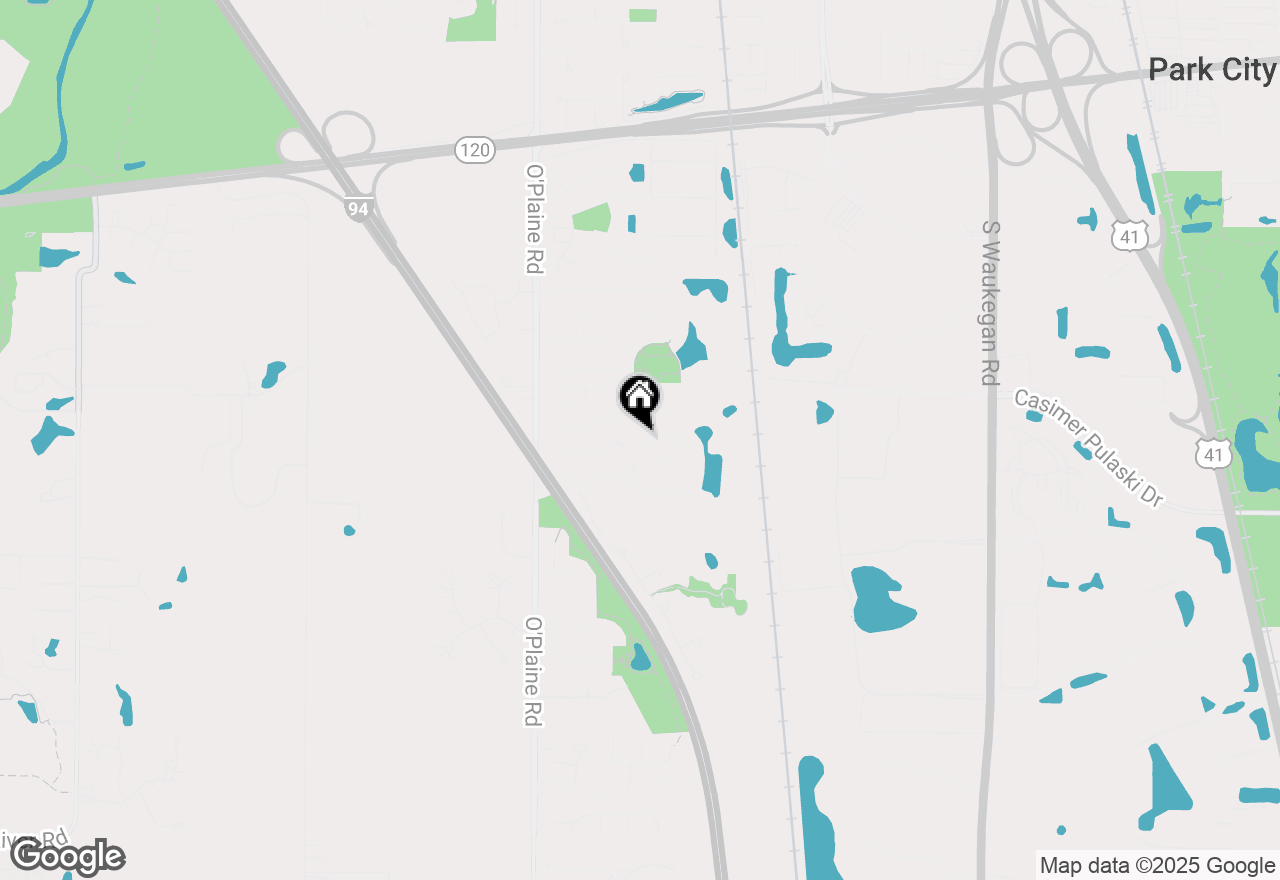 Map of 1282 S Pleasant Hill Gate, Waukegan, IL 60085