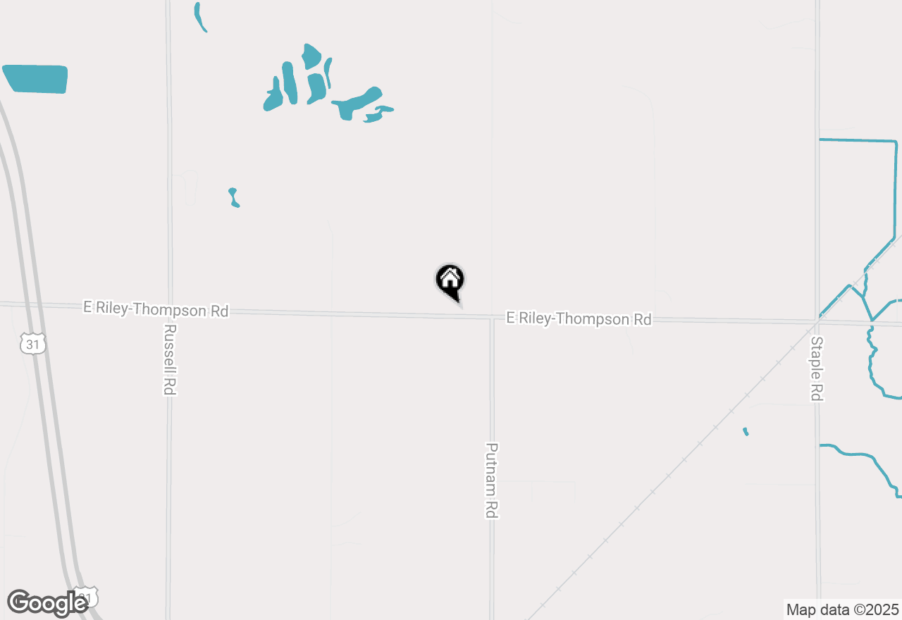 Map of 898 E Riley Thompson Road, Muskegon, MI 49445
