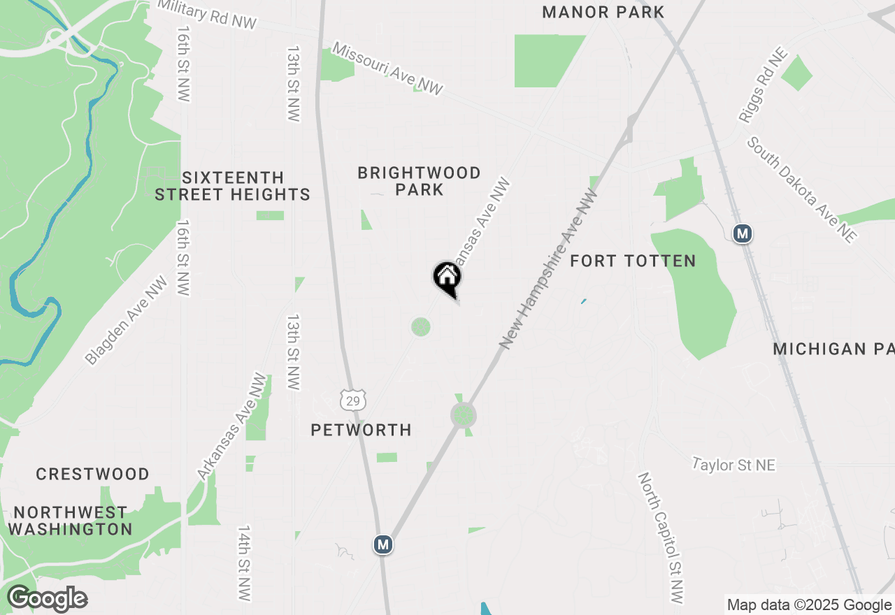 Map of 514 Decatur Street Nw, Washington, DC 20011