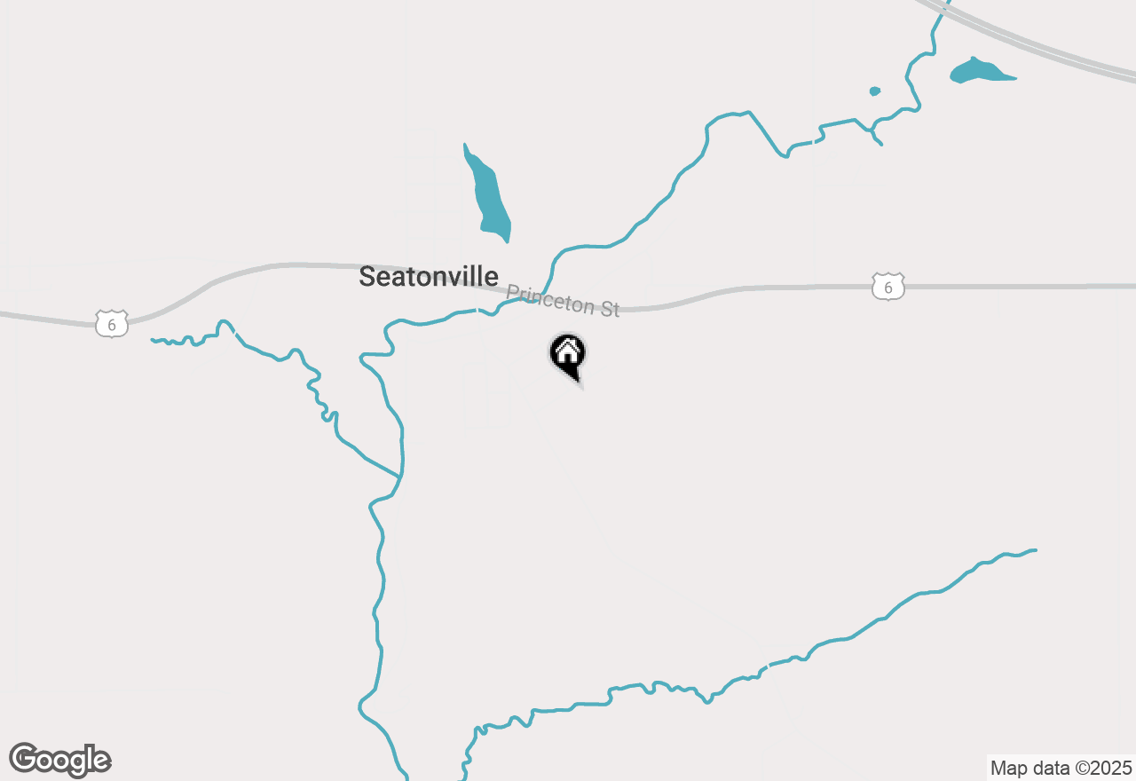 Map of 402 Lincoln Street, Seatonville, IL 61359