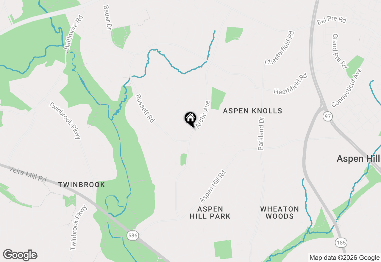 Map of 13710 Arctic Avenue, Rockville, MD 20853