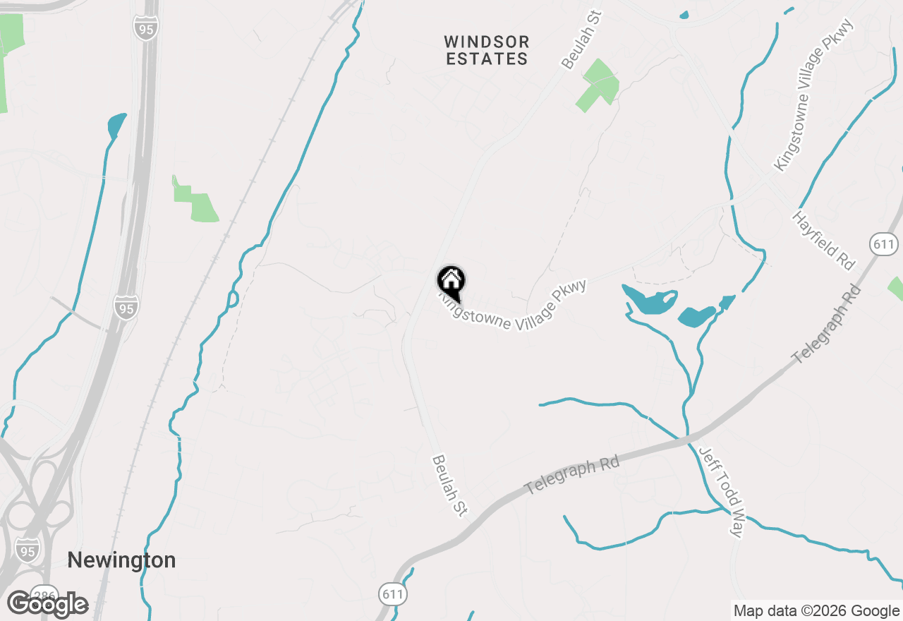 Map of 6422 Caleb Court, Alexandria, VA 22315
