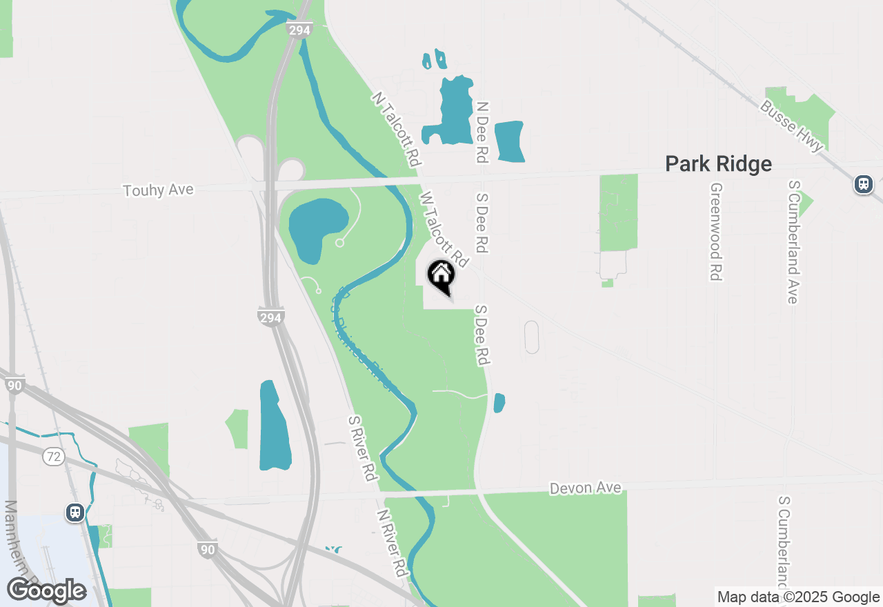 Map of 2500 Windsor Mall #2J, Park Ridge, IL 60068