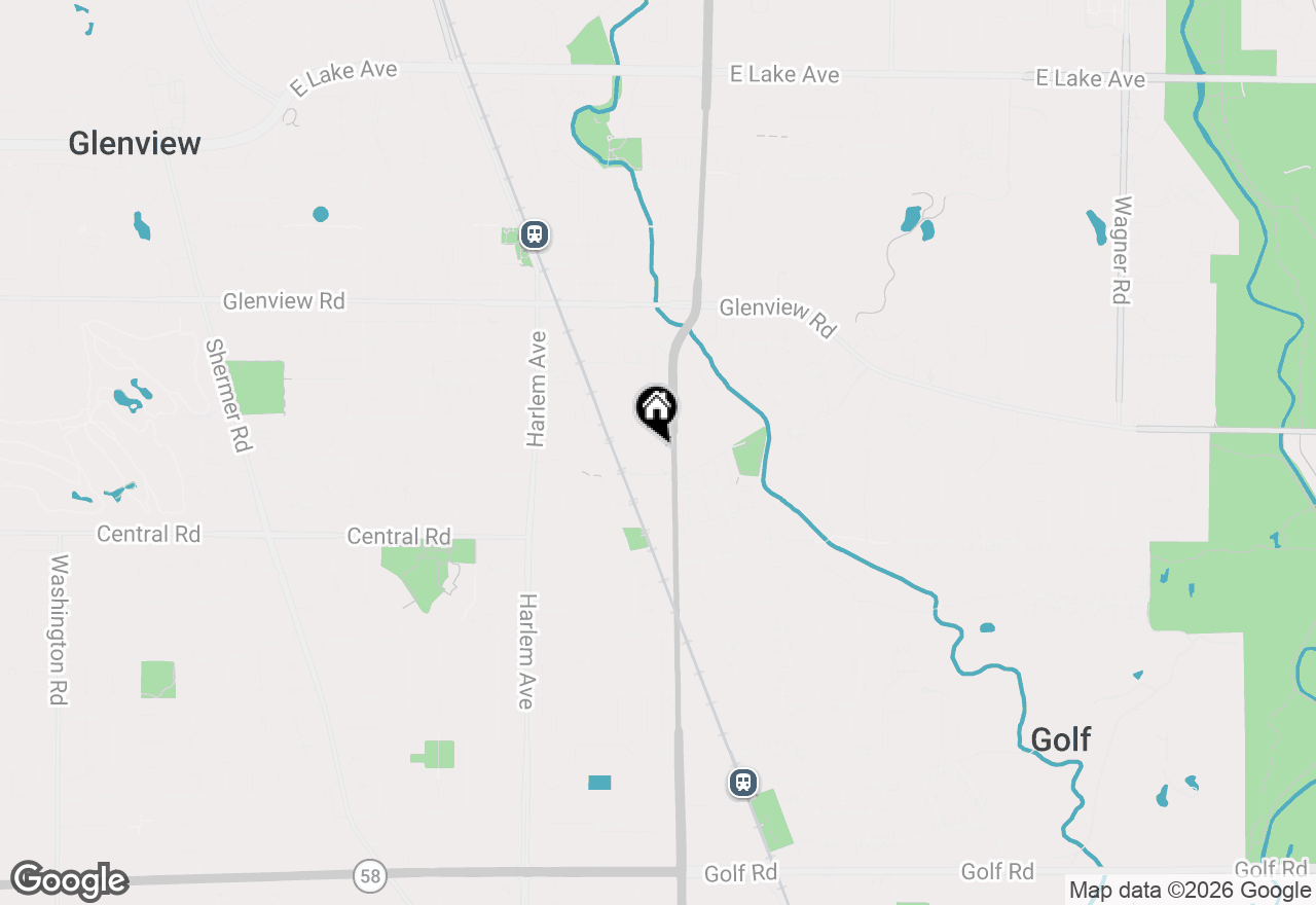 Map of 706 Waukegan Road #206-C, Glenview, IL 60025