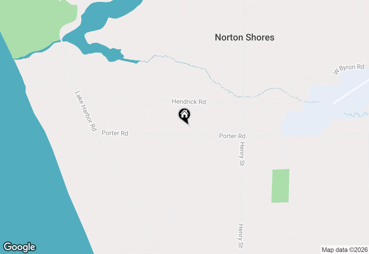 Map of 5153 Shady Creek Drive, Muskegon, MI 49441