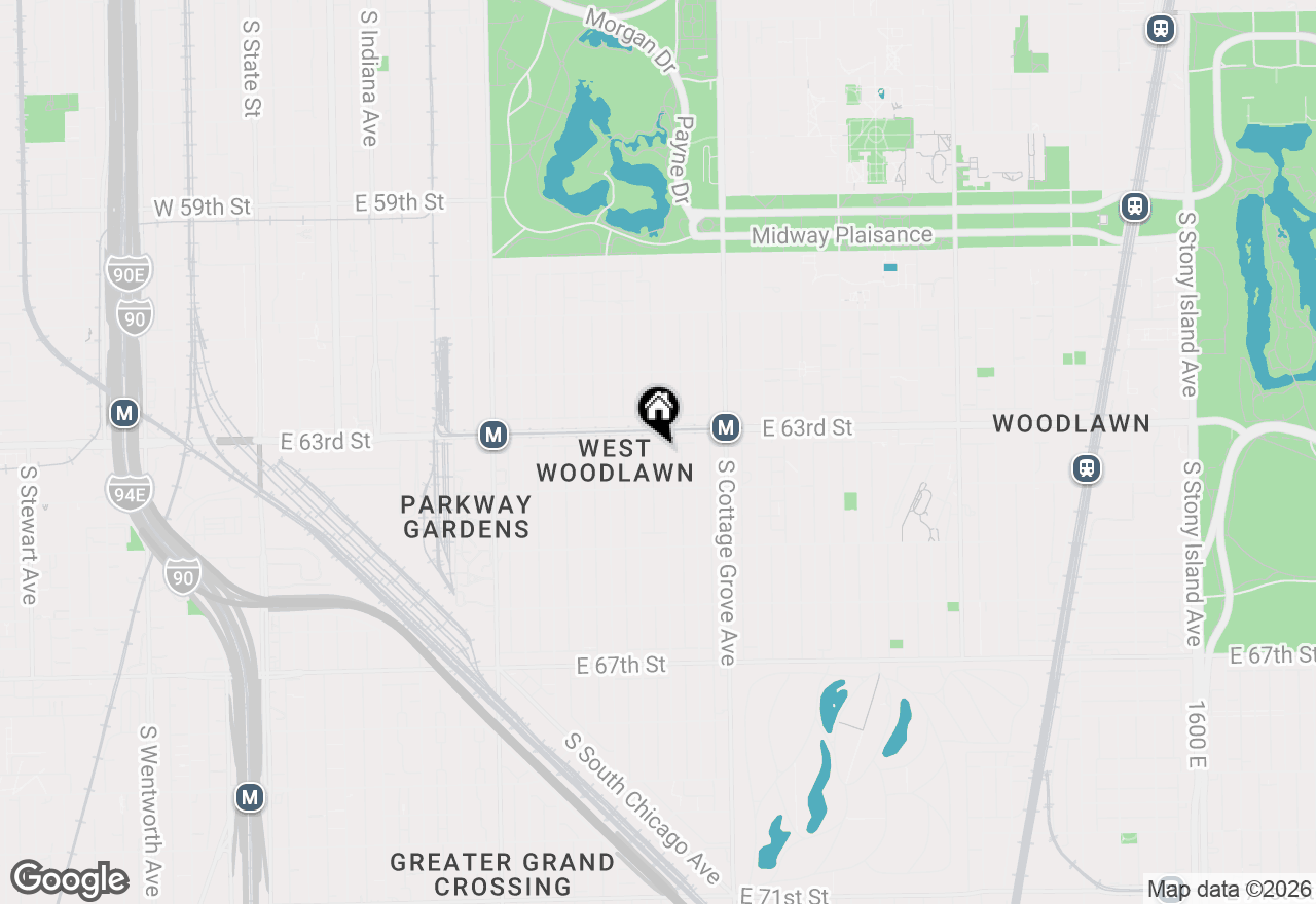 Map of 6318 S Langley Avenue, Chicago, IL 60637