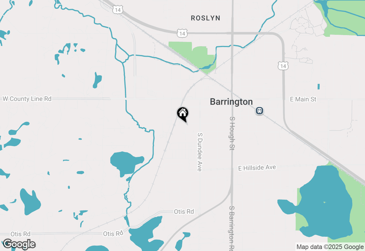 Map of 460 W Russell Street #460, Barrington, IL 60010