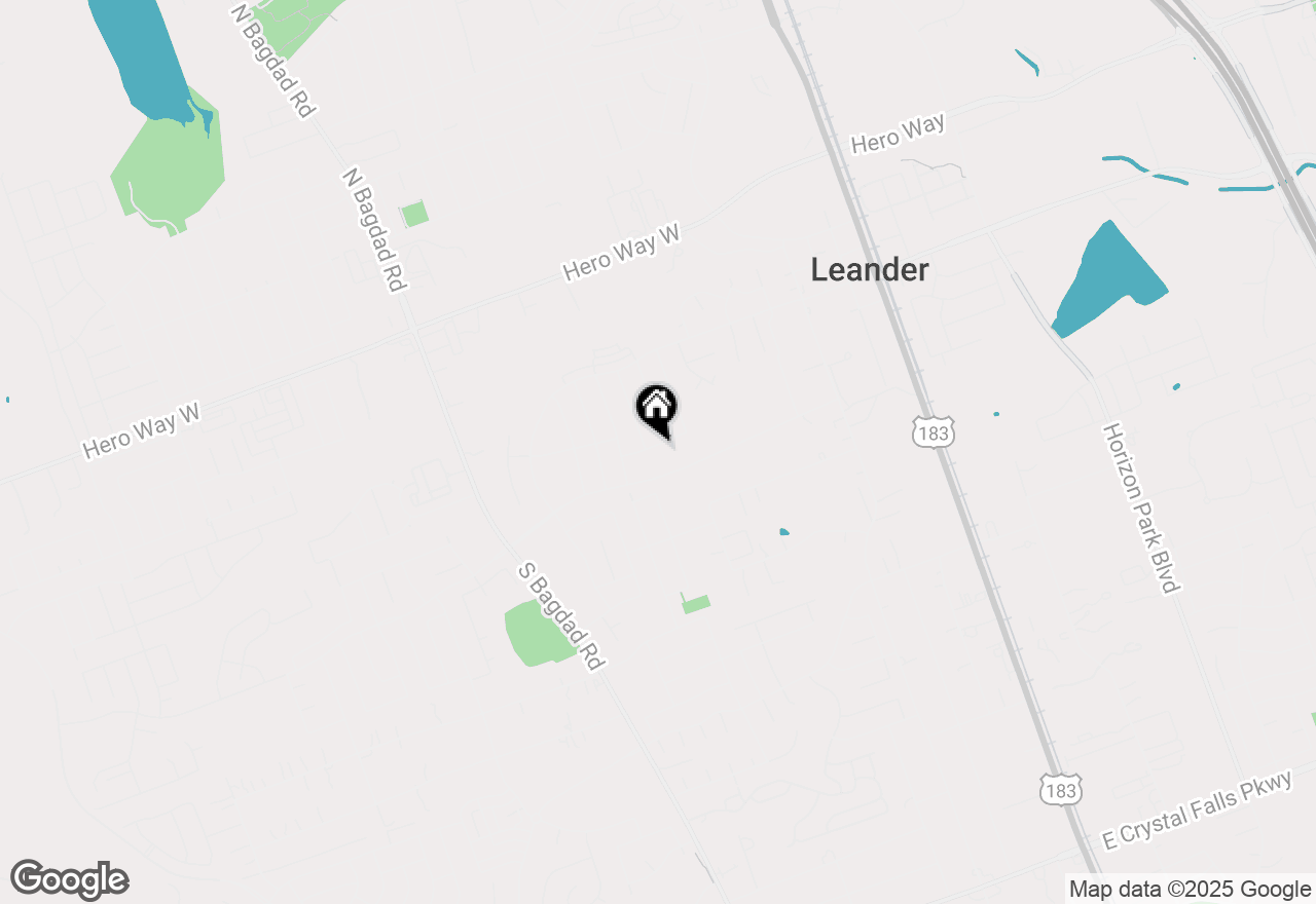 Map of 706 Sherry Dr, Leander, TX 78641