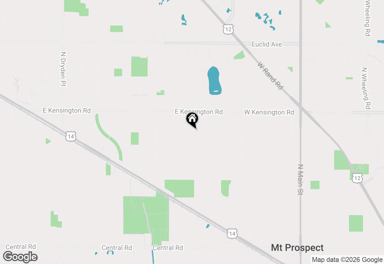 Map of 2505 E Mayfair Road, Arlington Heights, IL 60004