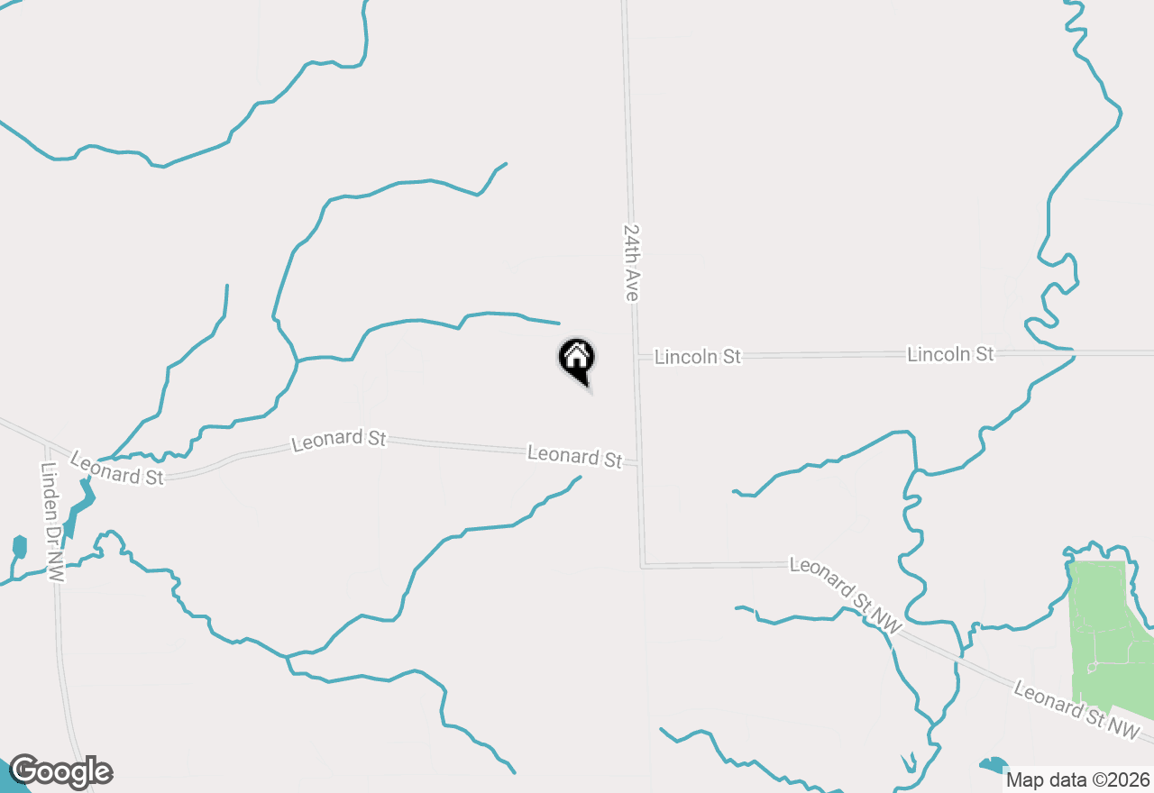 Map of 12715 24th Avenue, Marne, MI 49435