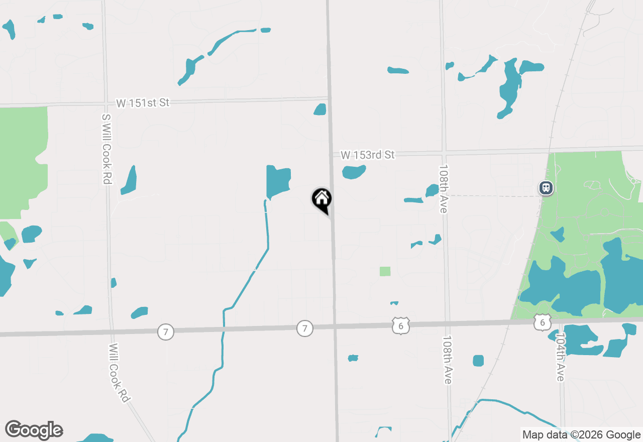 Map of 15511 112th Court, Orland Park, IL 60467