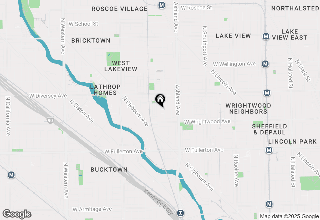 Map of 2649 N Hermitage Avenue, Chicago, IL 60614