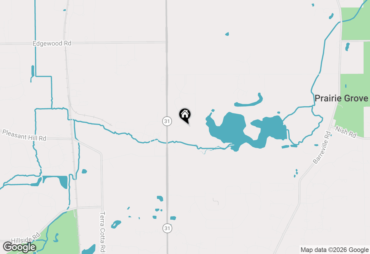 Map of 3730 Thunderbird Lane, Prairie Grove, IL 60012