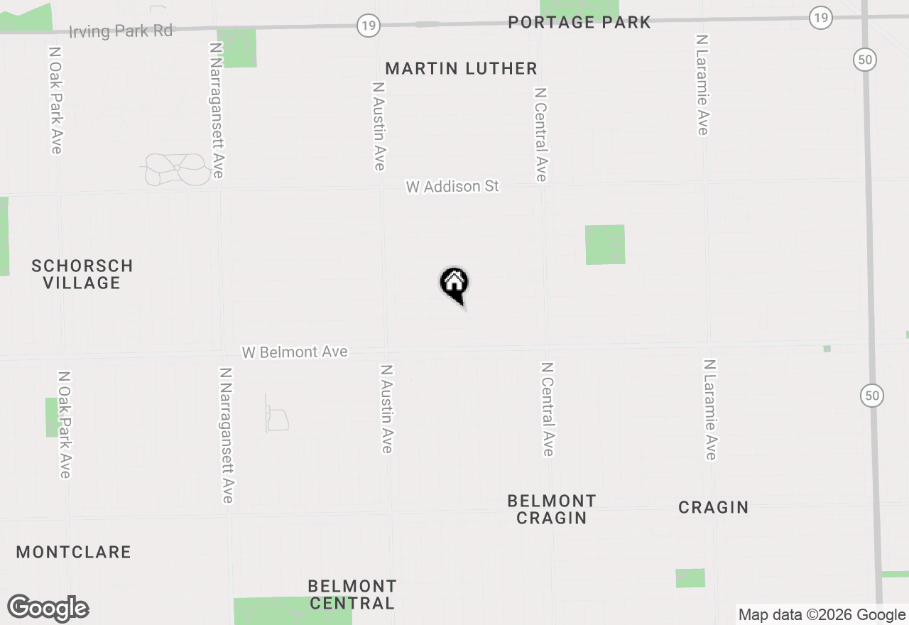 Map of 5815 W School Street, Chicago, IL 60634