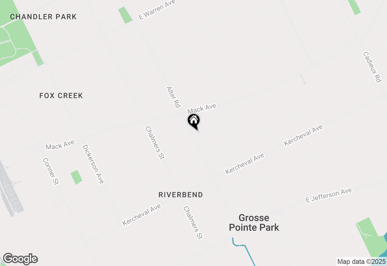 Map of 2940 Alter Road #202, Detroit, MI 48215