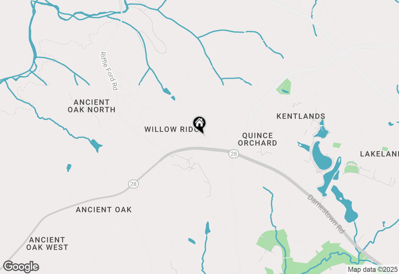 Map of 302 Johnson Meadow Street, Gaithersburg, MD 20878