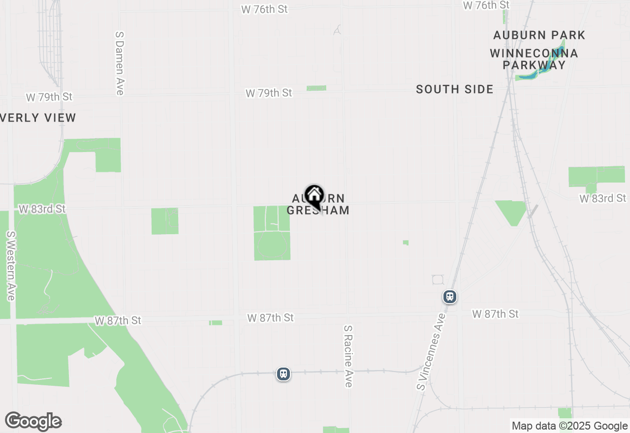 Map of 8324 S Throop Street, Chicago, IL 60620