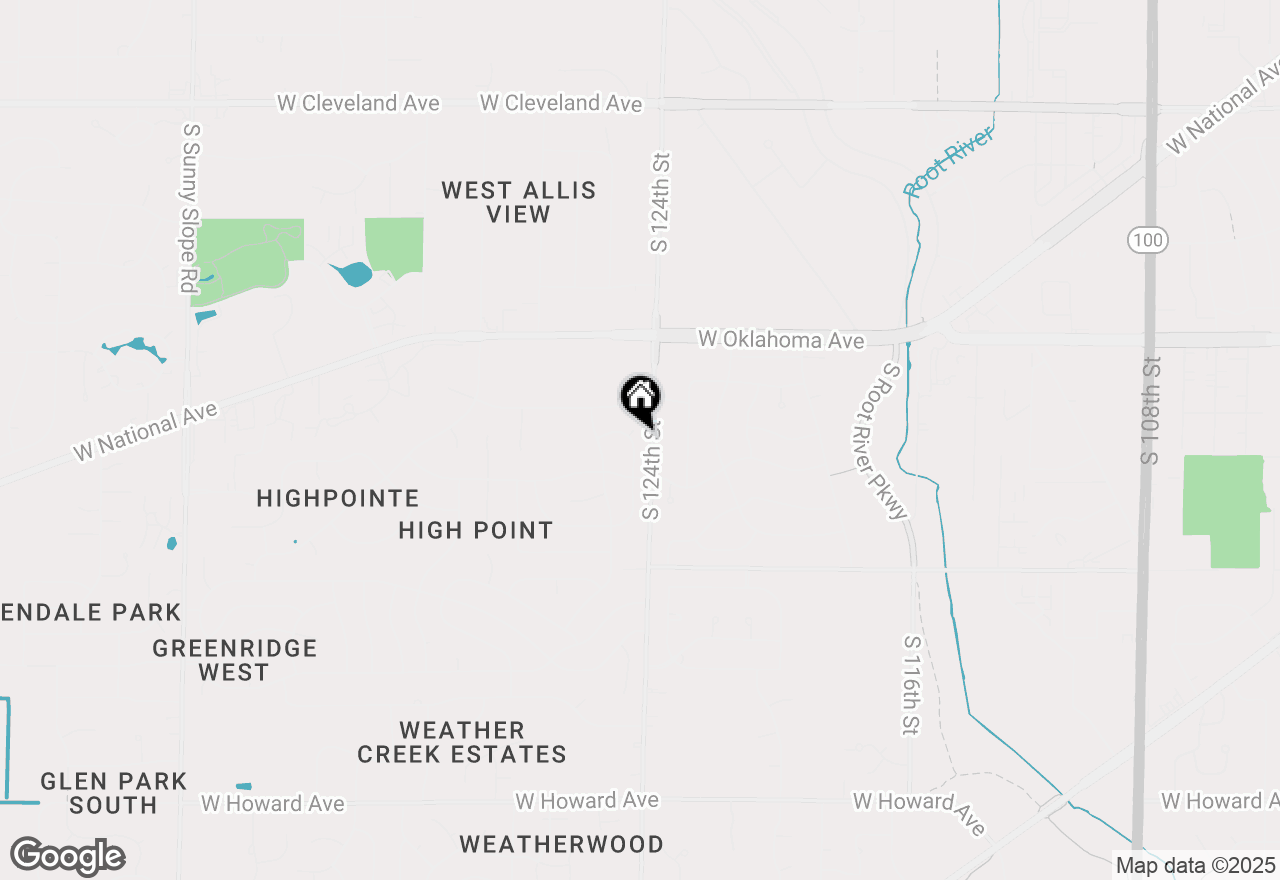 Map of 3240 S Hickory Rd, New Berlin, WI 53151