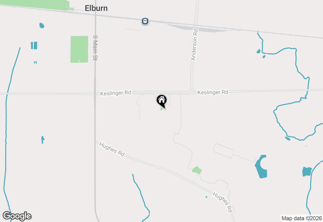 Map of 815 Kindberg Court, Elburn, IL 60119