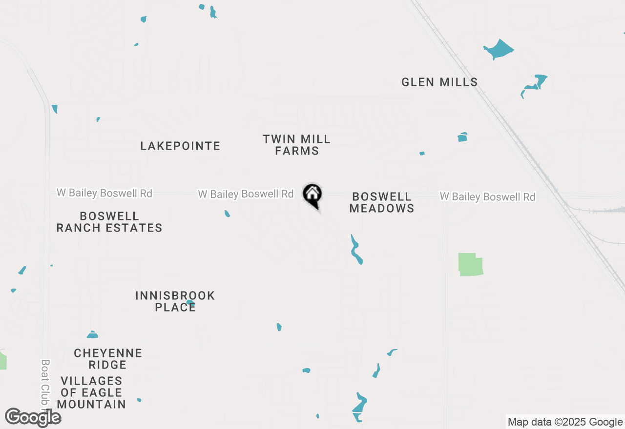 Map of 8628 Mirror Lake Drive, Fort Worth, TX 76179