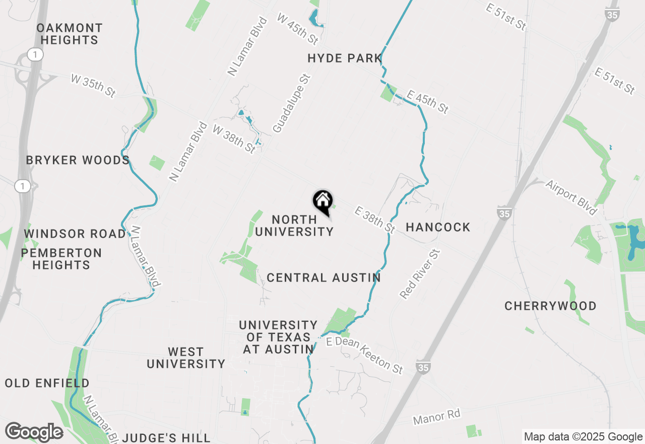 Map of 3401 Grooms St #3401, Austin, TX 78705