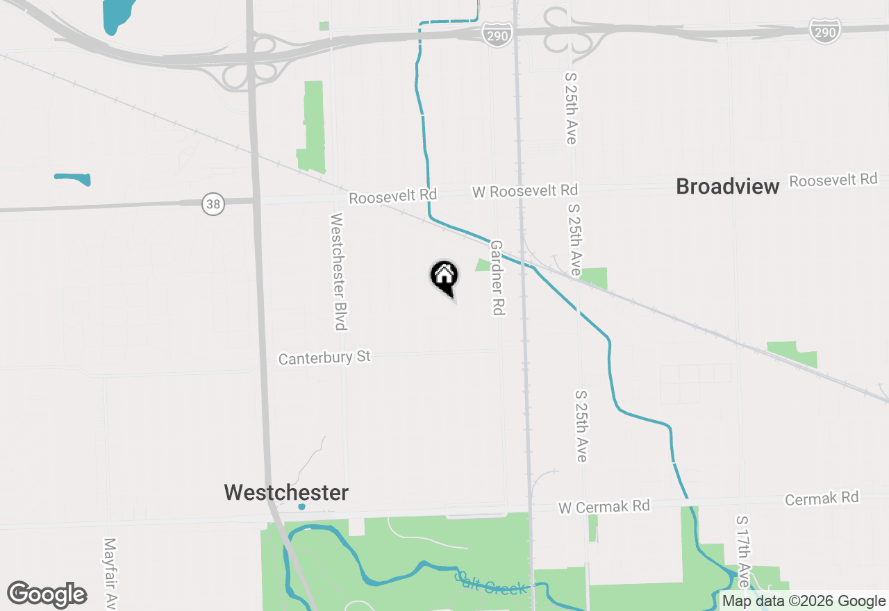 Map of 1449 Norfolk Avenue, Westchester, IL 60154