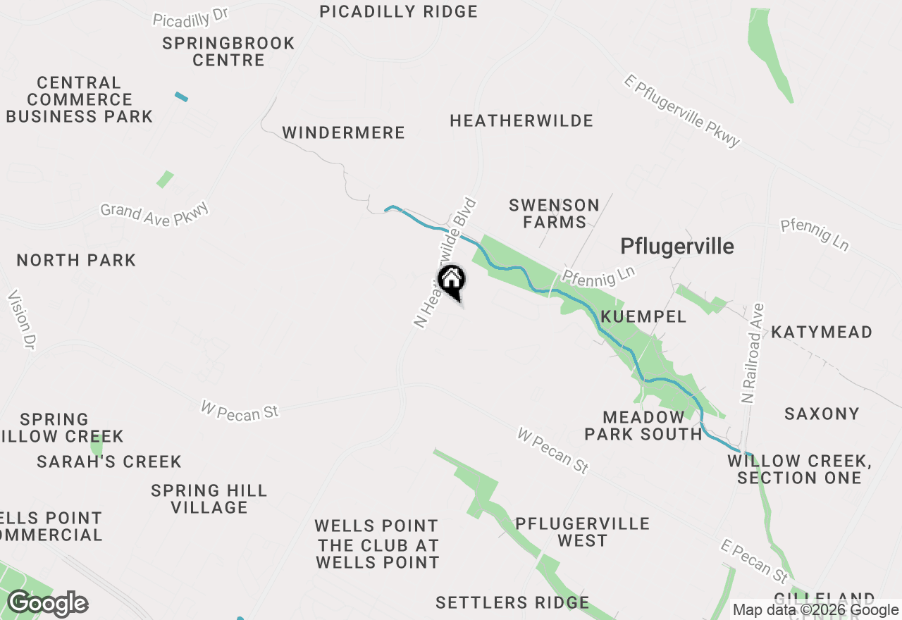 Map of 200 Adage Dr, Pflugerville, TX 78660