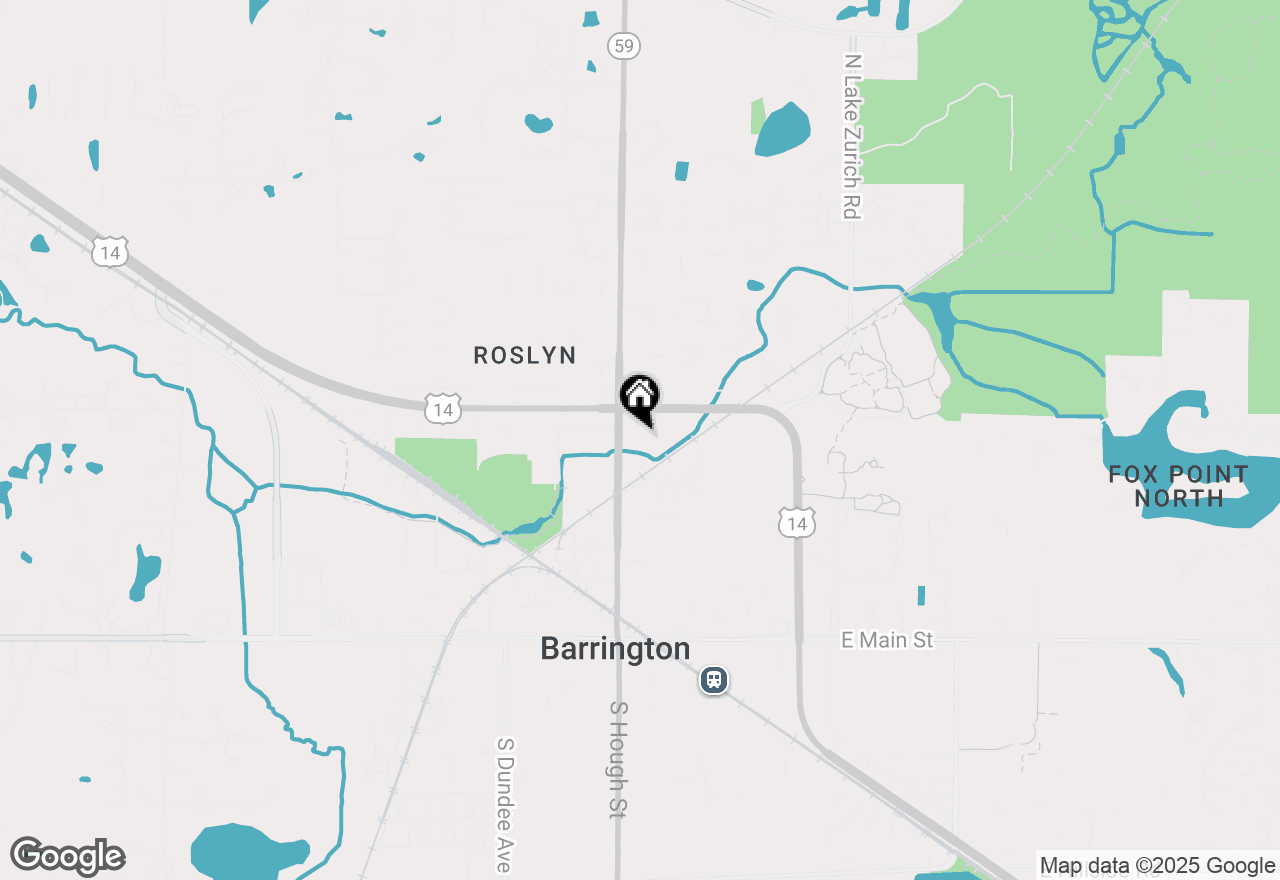Map of 543 N Hough Street #302, Barrington, IL 60010