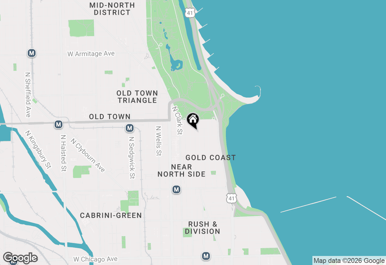 Map of 1511 N Dearborn Parkway, Chicago, IL 60610