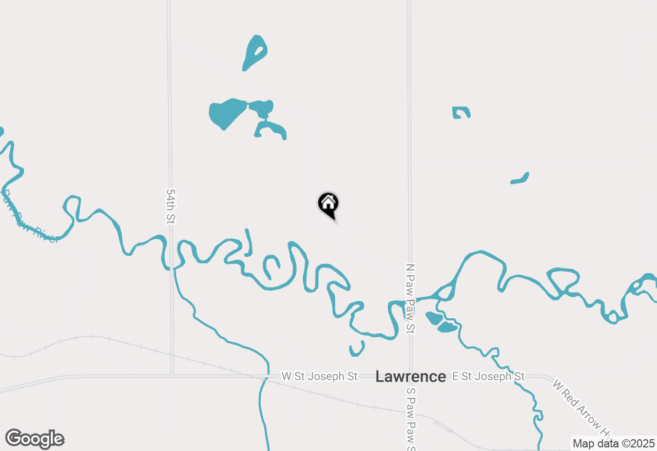 Map of 620 Bangor Road, Lawrence, MI 49064