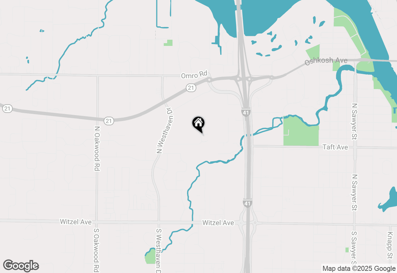 Map of 2290 Patriot Lane #E, Oshkosh, WI 54904