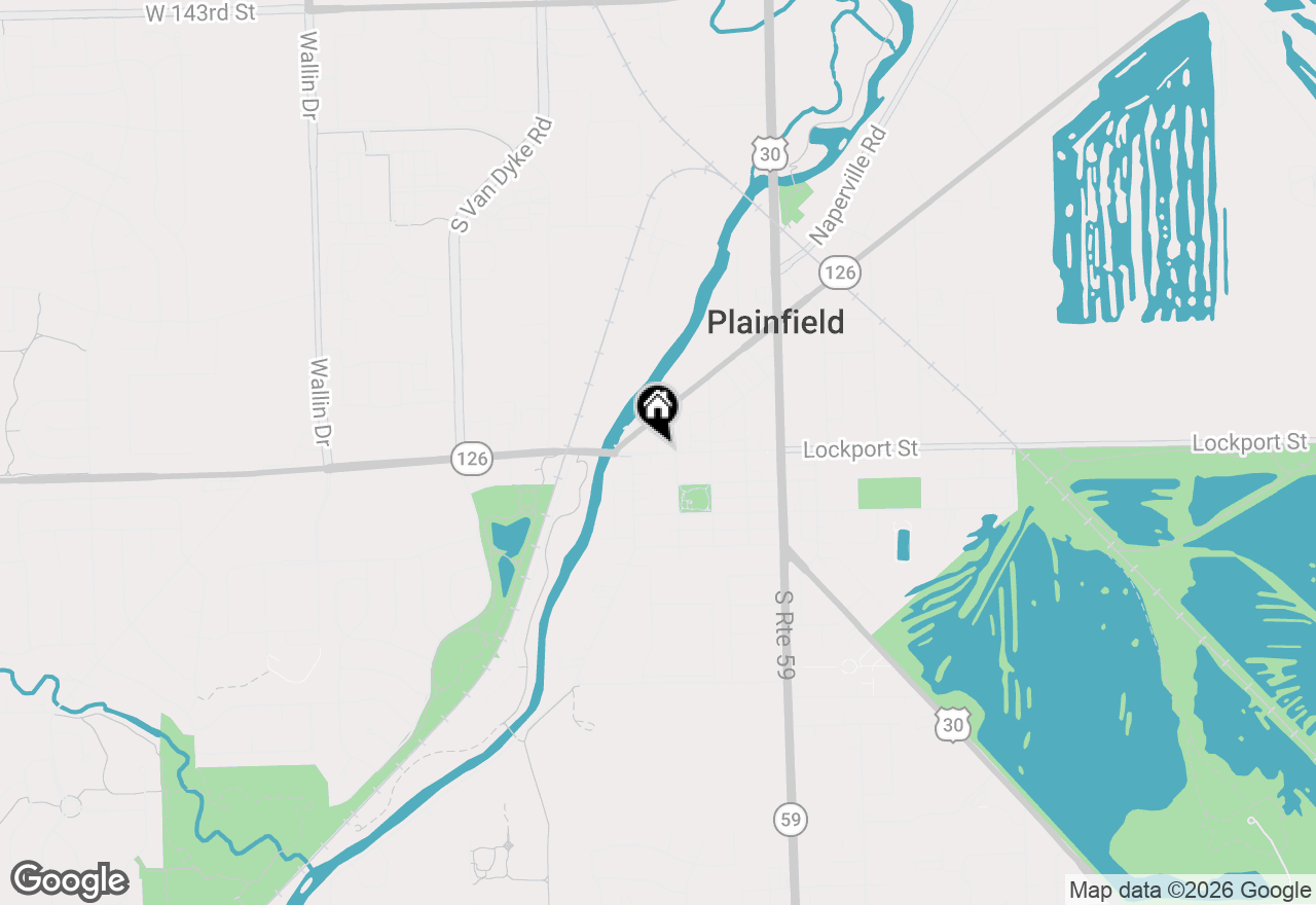 Map of 24140 W Lockport Street #100, Plainfield, IL 60544