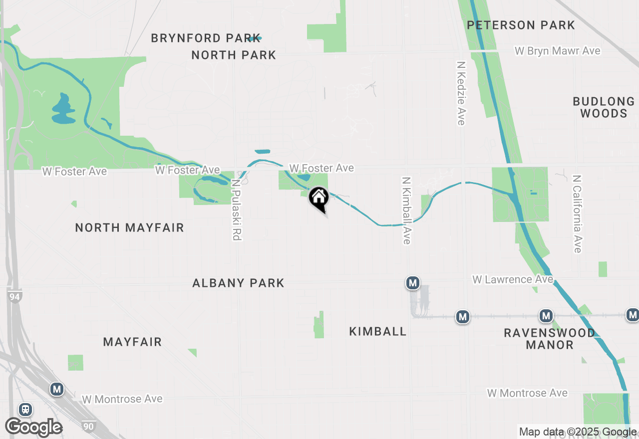 Map of 5010 N Lawndale Avenue, Chicago, IL 60625