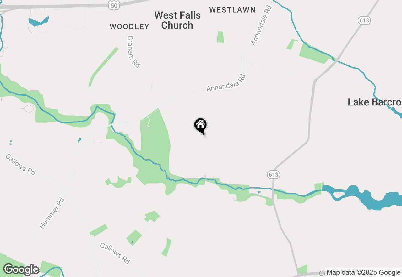 Map of 3408 Frenora Court, Falls Church, VA 22042