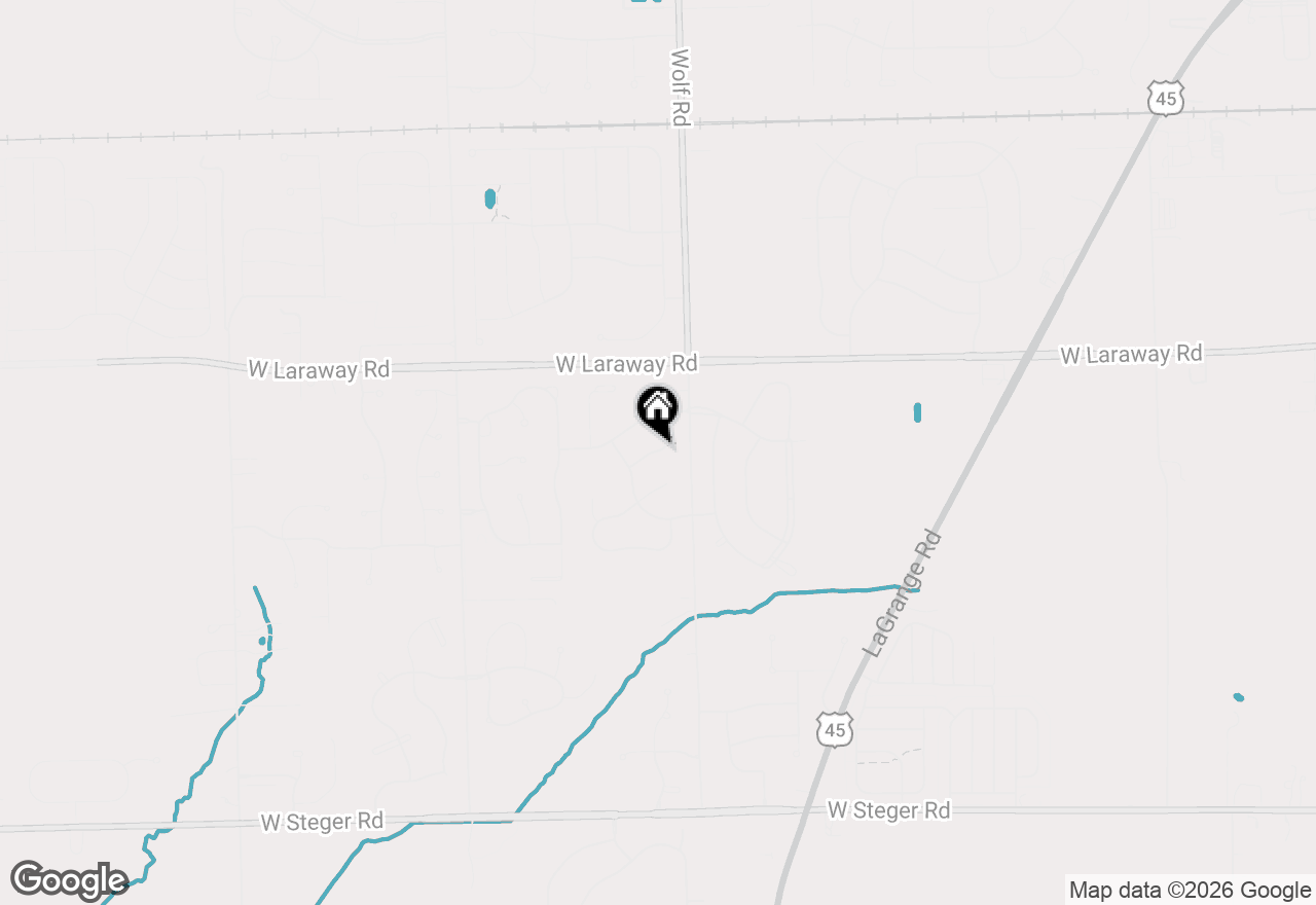 Map of 22417 Hughes Street, Frankfort, IL 60423