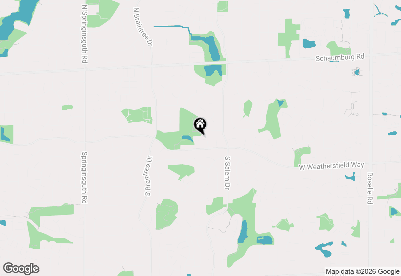 Map of 920 Royal Court, Schaumburg, IL 60193