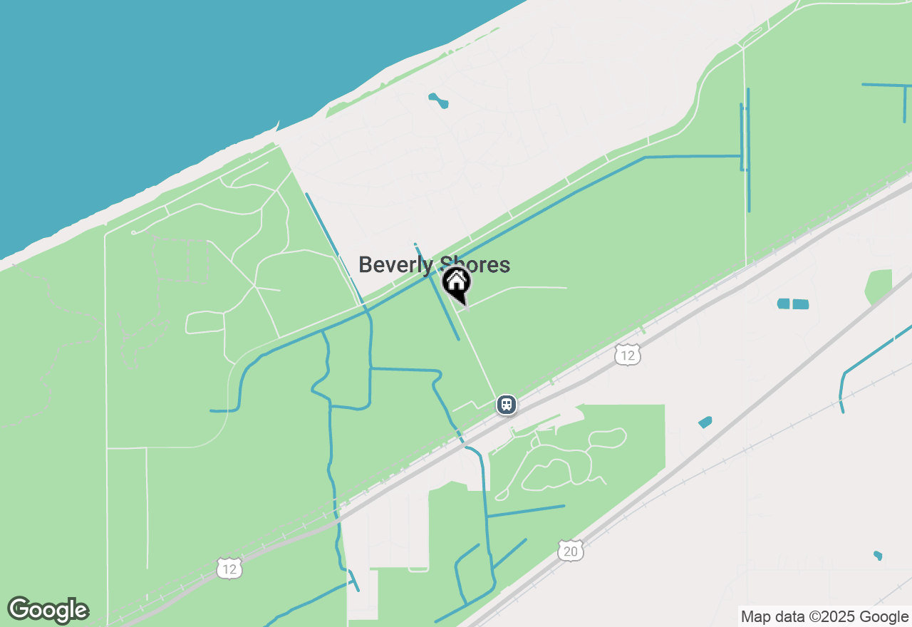 Map of 11 S Broadway, Beverly Shores, IN 46301