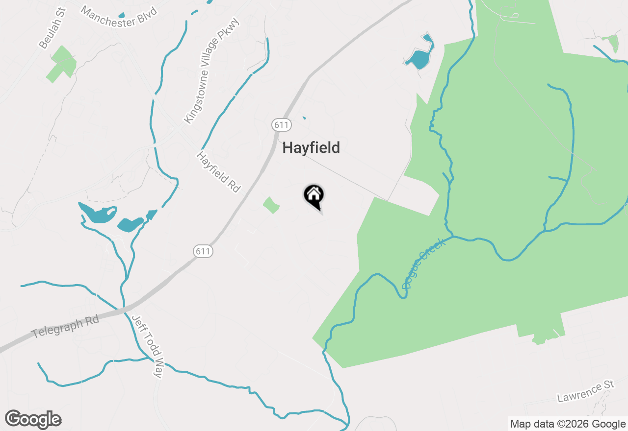 Map of 5705 Glamis Drive, Alexandria, VA 22315