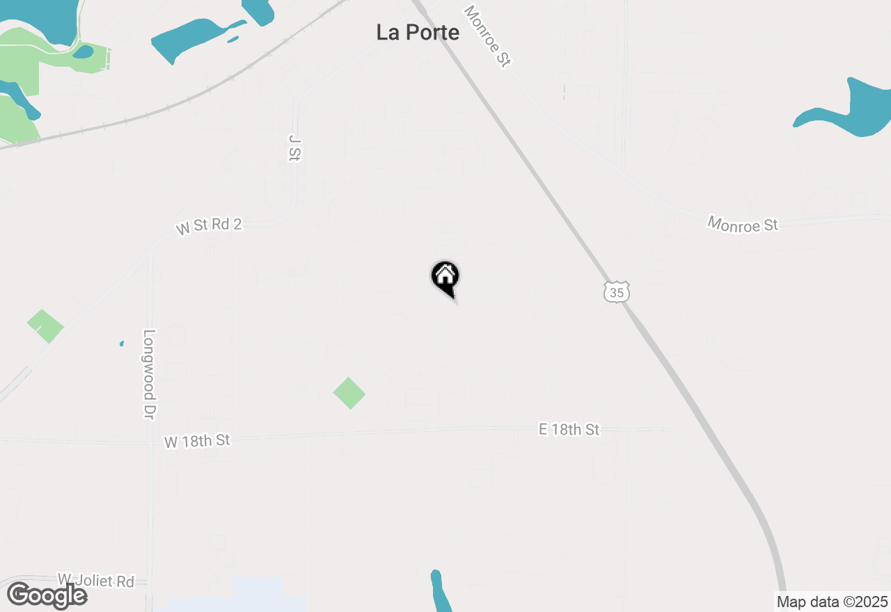 Map of 202 W 12th Street, La Porte, IN 46350