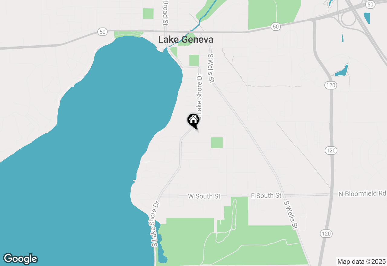 Map of 951 S Lake Shore Dr #10, Lake Geneva, WI 53147
