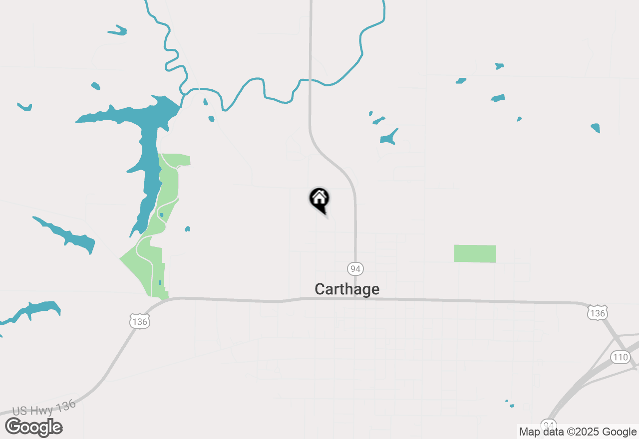 Map of 508 N Fayette, Carthage, IL 62321