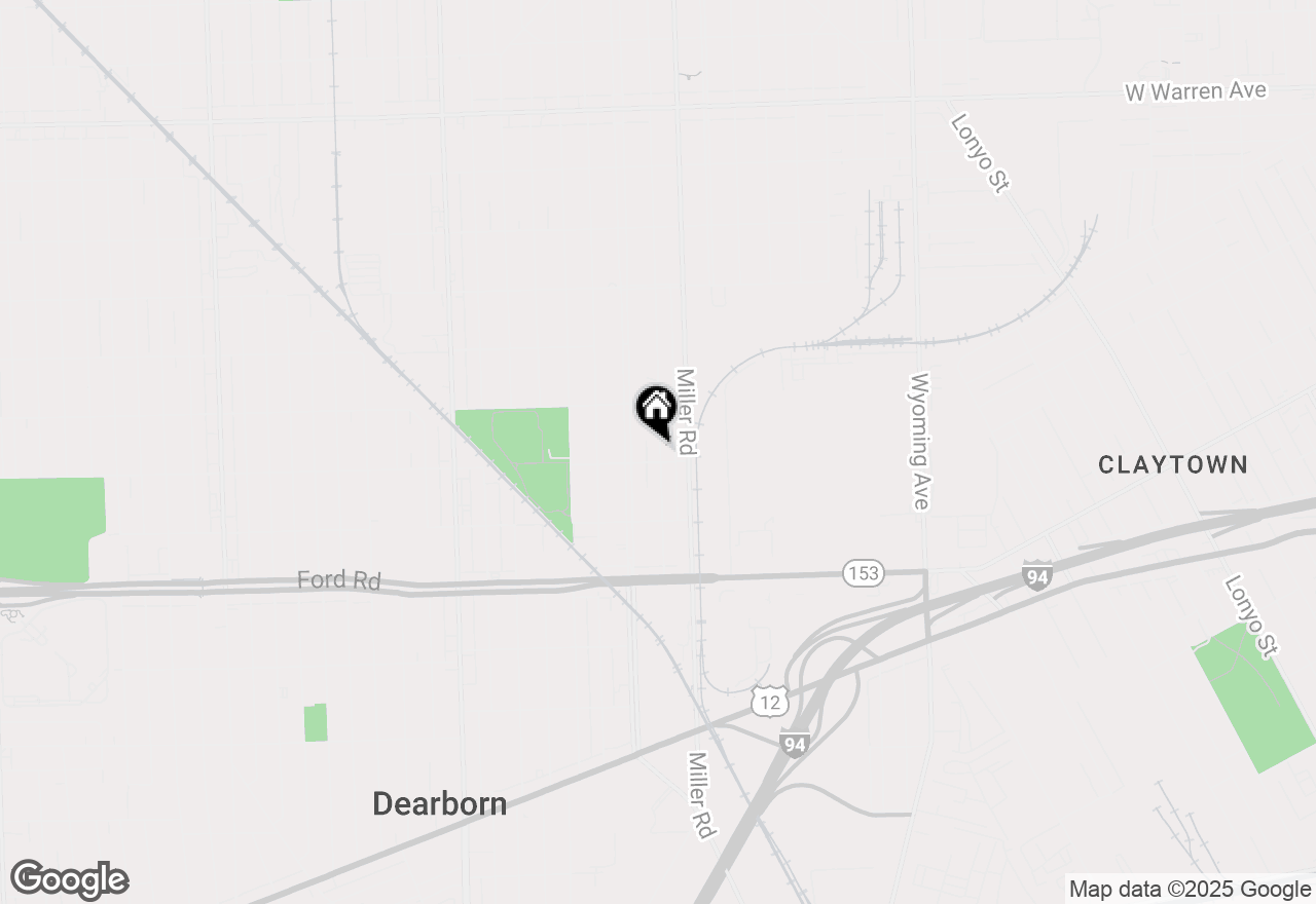 Map of 6037 Appoline Street, Dearborn, MI 48126