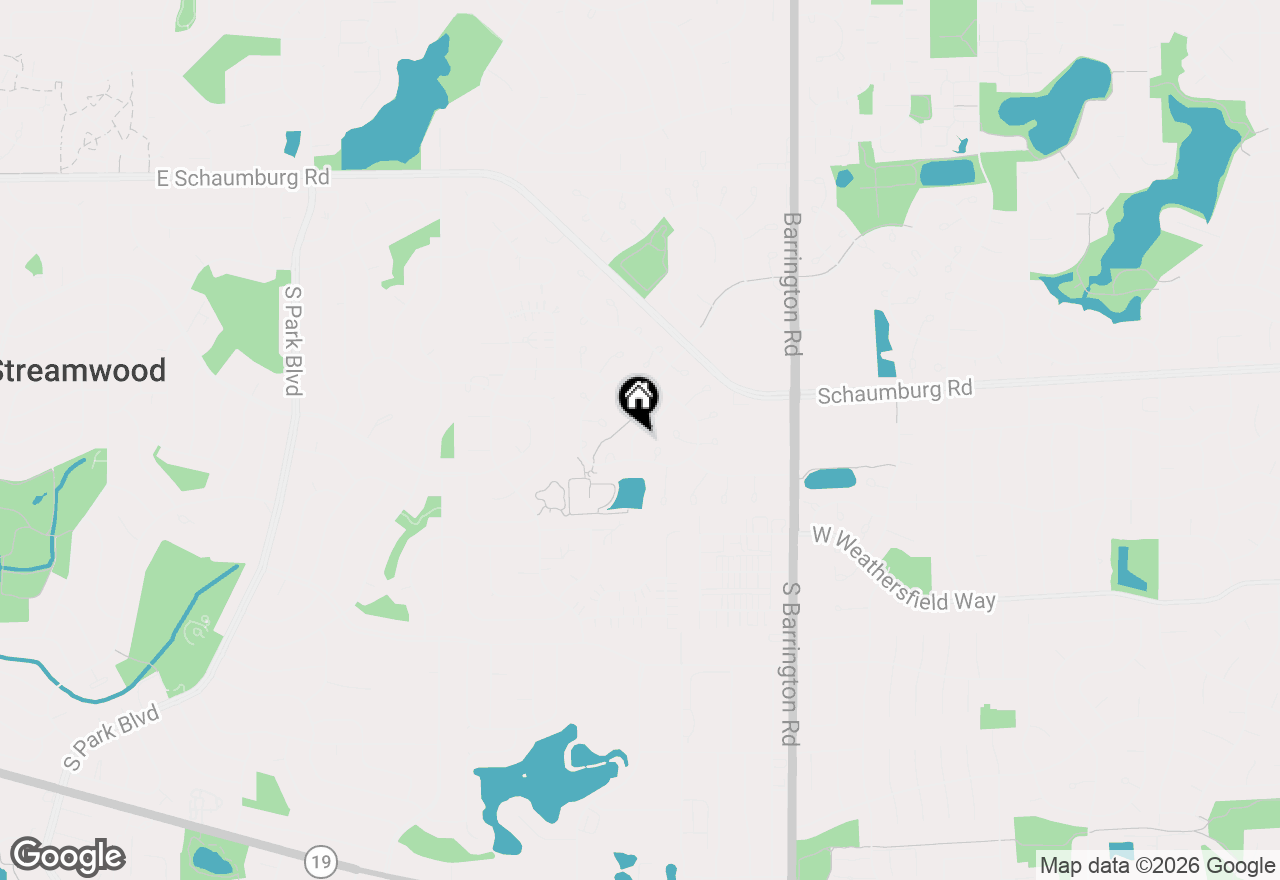 Map of 169 Crescent Lane, Schaumburg, IL 60193