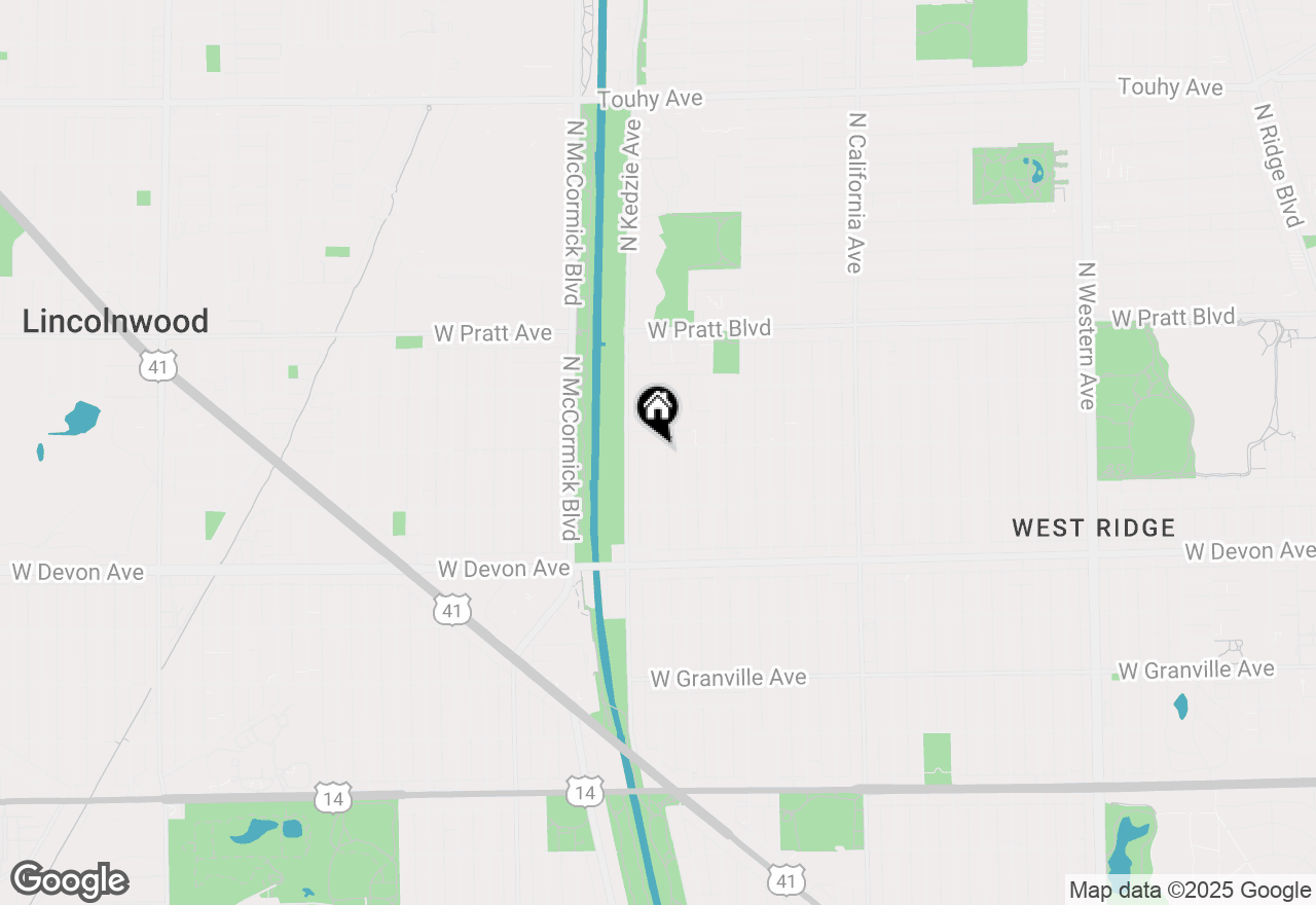 Map of 6557 N Troy Street, Chicago, IL 60645