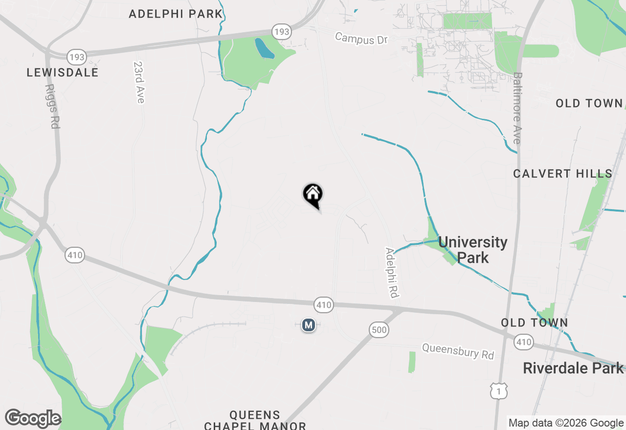Map of 3537 Stella Blue Drive, Hyattsville, MD 20782