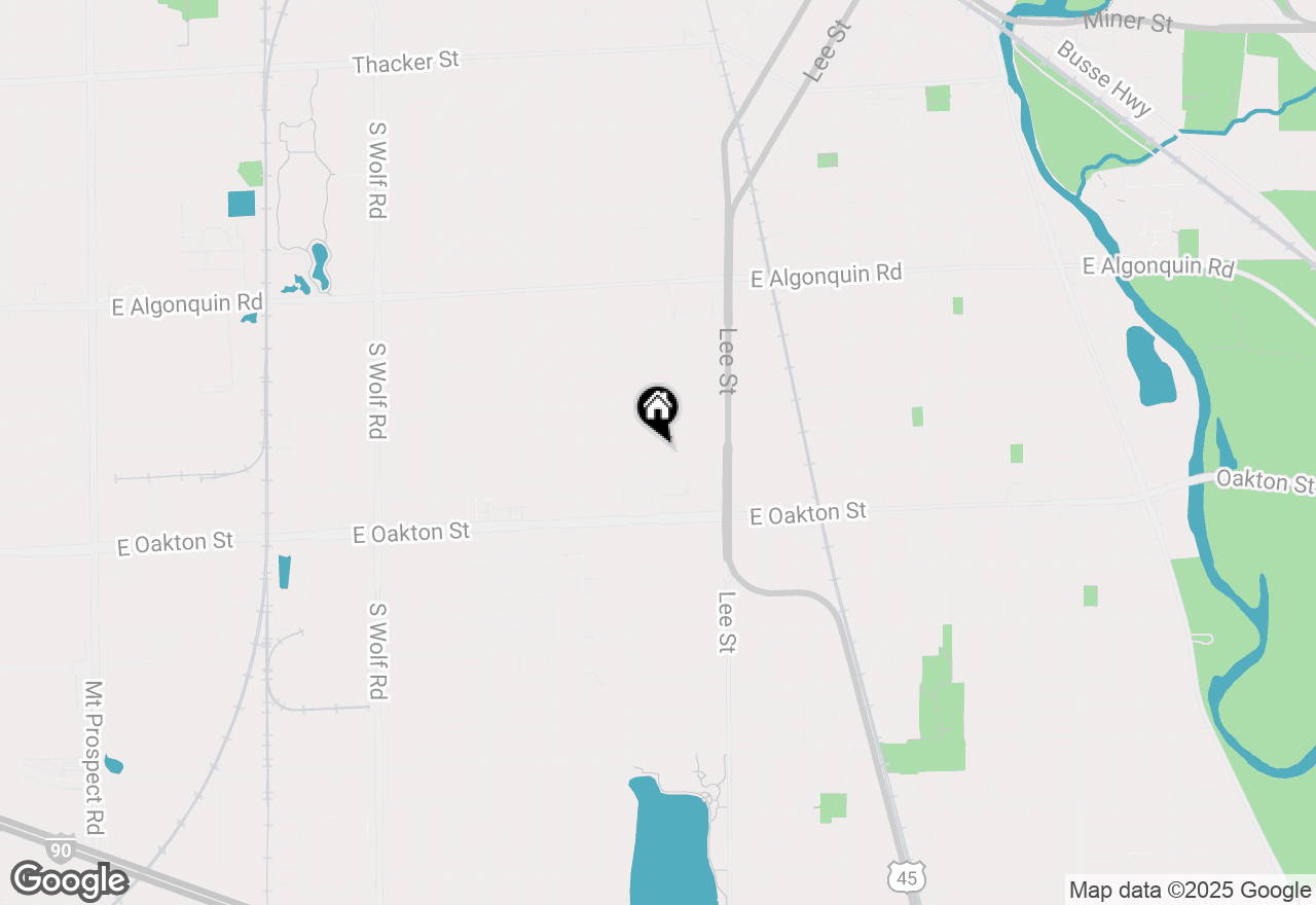 Map of 1485 Blaine Street, Des Plaines, IL 60018