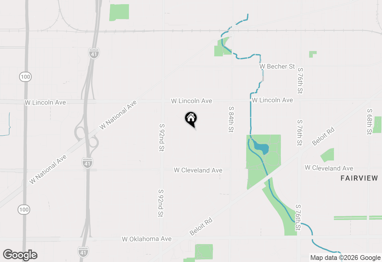 Map of 2514 S 89th St, West Allis, WI 53227
