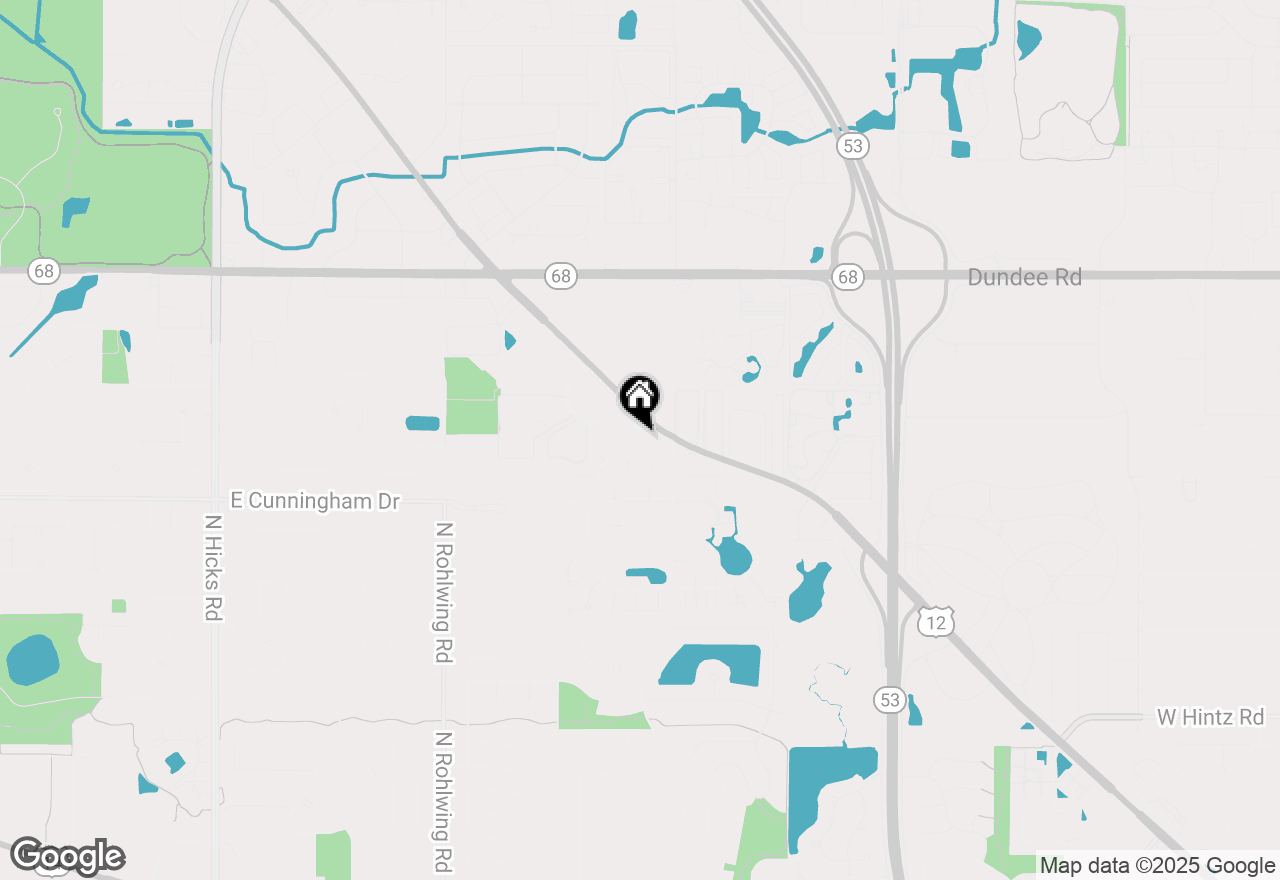 Map of 1132 E Randville Drive #1E, Palatine, IL 60074