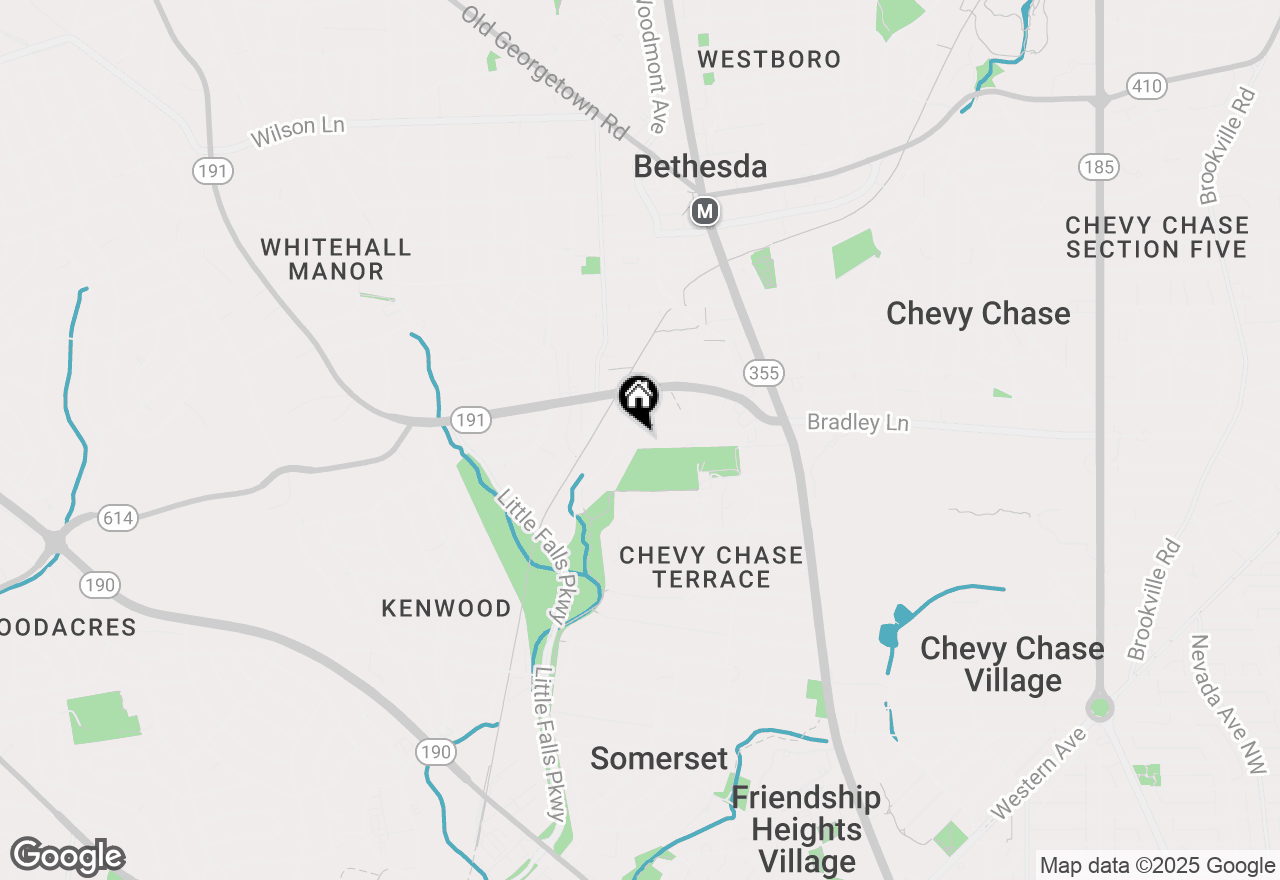 Map of 4866 Chevy Chase Drive #140, Chevy Chase, MD 20815