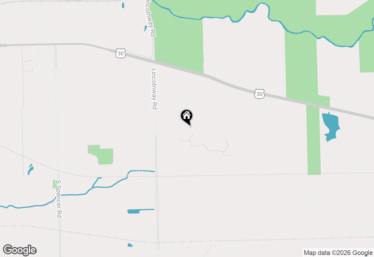 Map of 792 Downing Street, New Lenox, IL 60451